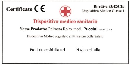 Dispositivo medico Puccini
